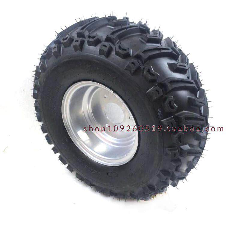 四轮改装卡丁车沙滩车配件7寸越野轮胎 16&times;8.00-7真空轮胎铁轮毂