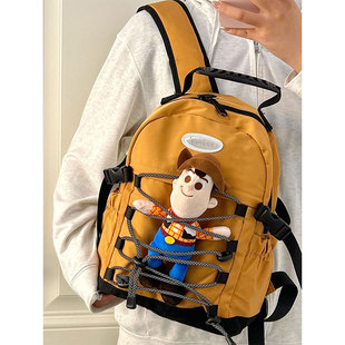 背包女大学生迷你旅行双肩包轻便户外旅游登山包儿童外出春游书包