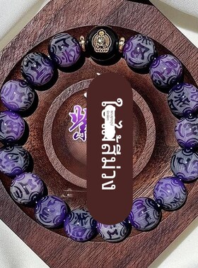 【师傅推荐】普陀山乙巳蛇年九紫离火生肖本命佛八大守护手串