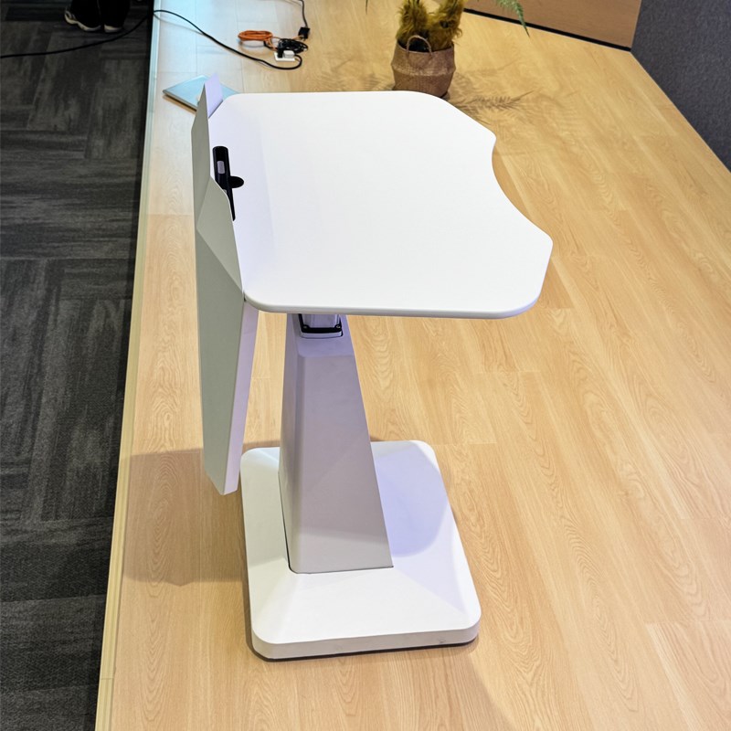 可升降演讲台发言台会议室教师小讲台桌子可移动主持台前台接待台