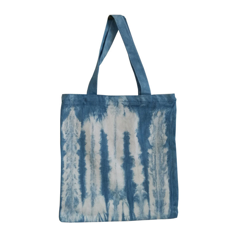 扎染包包女包大理白族手工蓝染植物染云南特色环保包单肩包帆布包