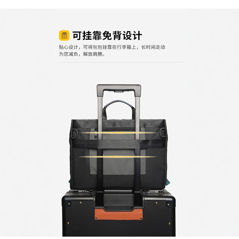 笔记本电脑包手提斜挎大容量单肩男女16寸户外14英寸2024新款通勤
