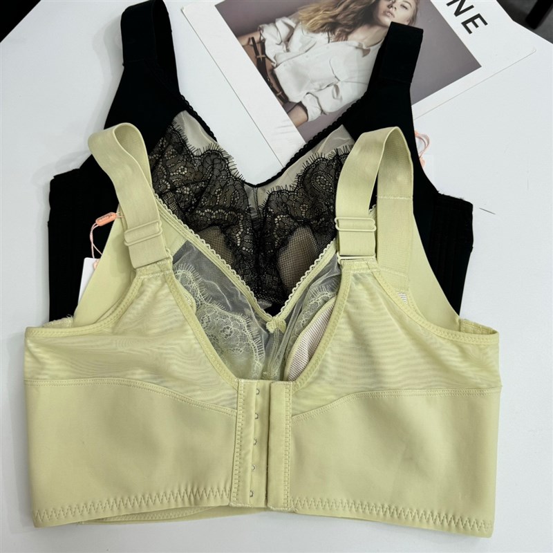 2420超薄全罩杯DE软钢圈上托防外扩调整型大码内衣收副乳显小文胸