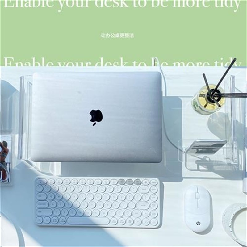 ins风透明亚克力增高架桌面u形置物架宿舍电脑手机收纳架加厚隔板