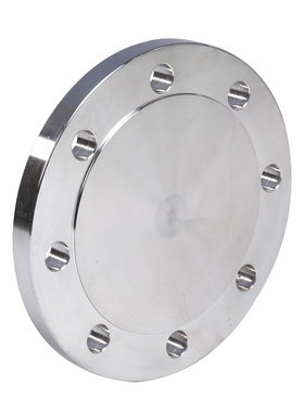 316L不锈钢法兰堵板PN10  PN16公斤法兰盖RF突面堵板BL盲板GB5010