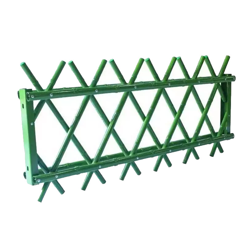 不锈钢仿竹护栏风景区庭院园林公园市政围墙新农村建设竹节围栏定