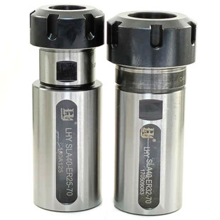 高精度车床刀杆ER25 ER40车铣复合加长杆内顶丝直柄ER延长杆 ER32