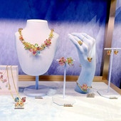 新品 八角形Idyllia花朵多巴胺手链戒指水滴耳钉环 Millenia项链女