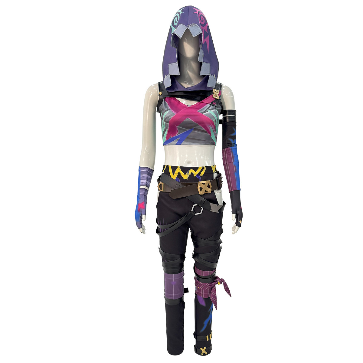 英雄联盟天资金克斯服cos服