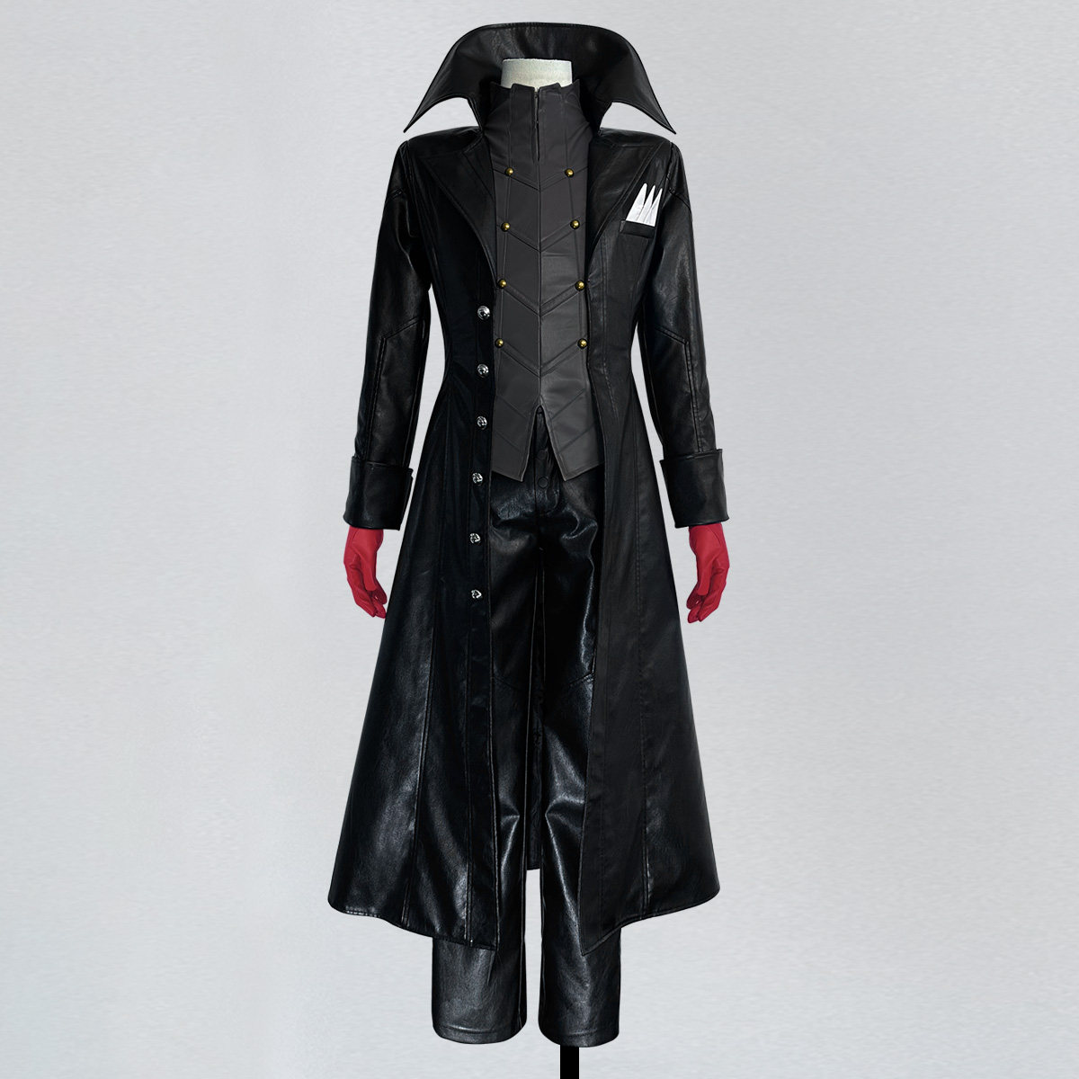 女神异闻录雨宫莲战斗服COS服