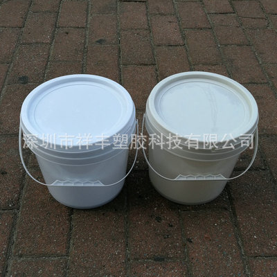 5L白色塑料化工桶批发PP材质食品