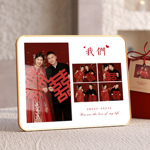 相框摆台照片婚纱照洗结婚照全家福打印加做成创意相册