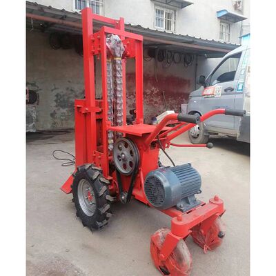 小型蛙式地基打夯机电动