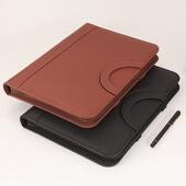 手提式 皮质拉链多功能经理文件夹公文包销讲夹合同夹签约定制