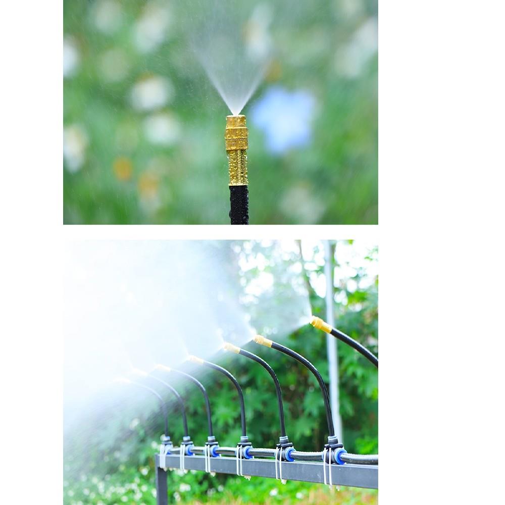 水泵万向喷头浇水器喷雾降温设备喷水雾化喷淋系统浇花喷灌喷雾器