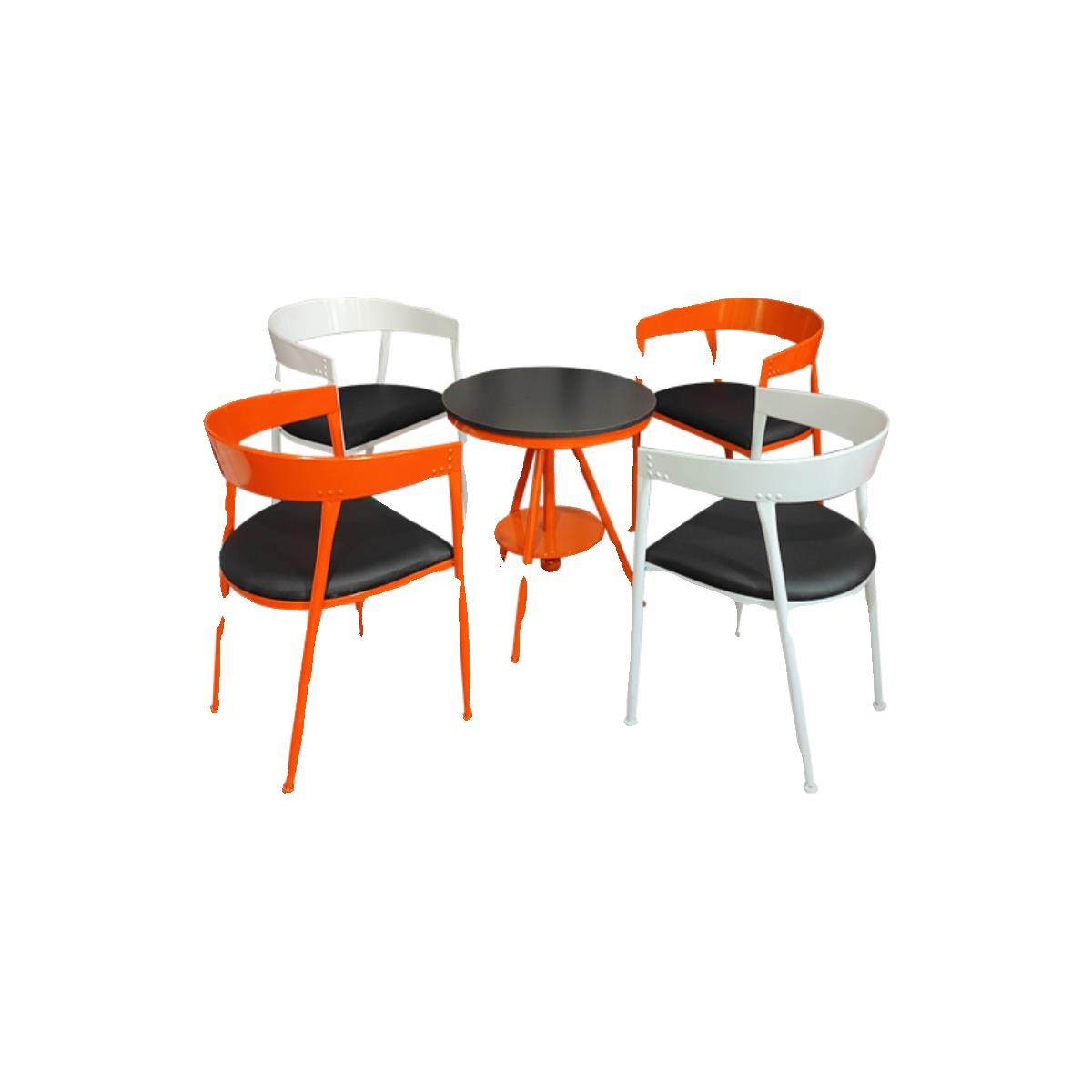 工业风烧烤奶茶店桌椅组合咖啡厅升降椅酒吧休息区洽谈桌餐饮家具