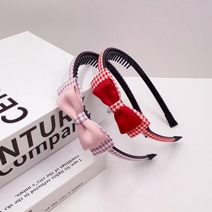 儿童防滑发箍女气质头箍洋气秋冬蝴蝶结压发发窟头饰发卡女孩新款