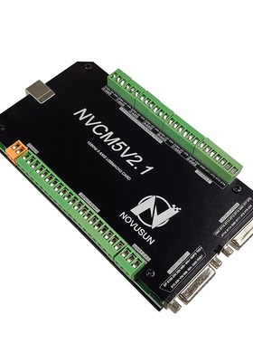 新款USBMACH3接口板3轴4轴五轴6轴控制 mach3控制卡NVCM支持手脉