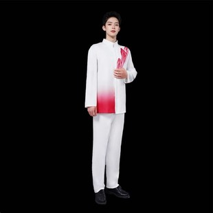 新款男女大合唱演出服学生红歌比赛诗歌朗诵舞台表演服主持人服装