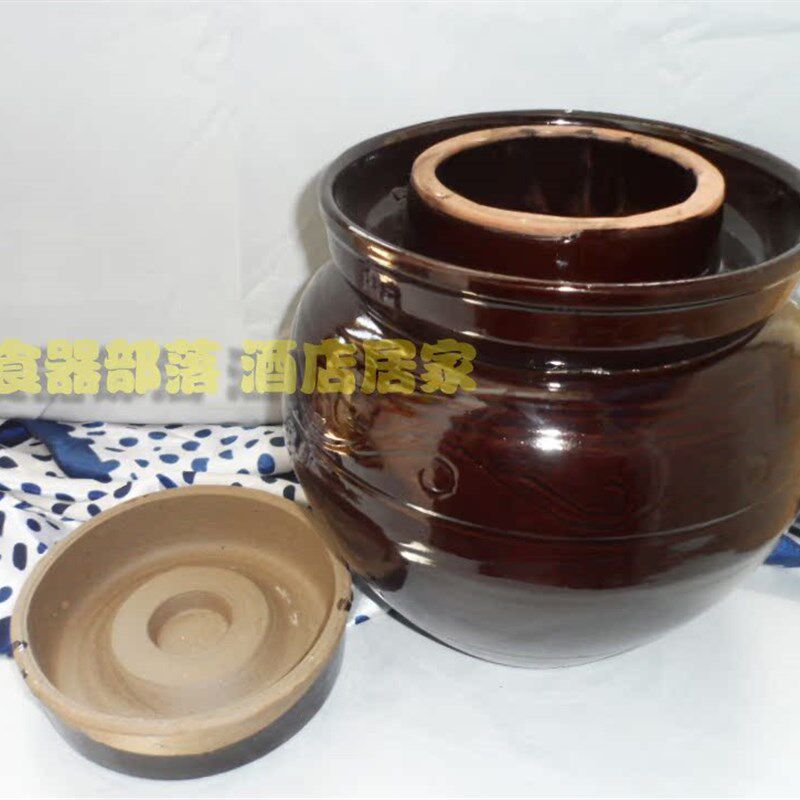 四川菜坛子土陶瓷腌蒜泡菜坛子腌菜坛子酸菜腌鸡蛋腌豆腐坛密封罐