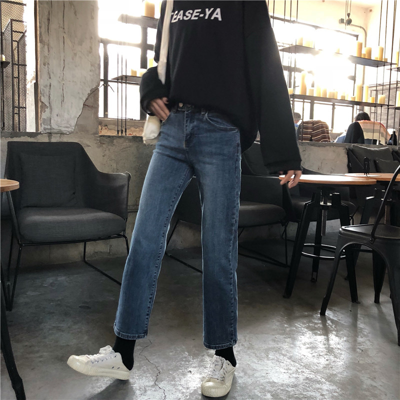 梨形身材裤子女胖妹妹大码高腰显瘦宽松不显胯宽的直筒牛仔裤秋冬,女装/女士精品,牛仔裤,淘宝优惠券,粉丝福利购,淘宝优惠卷