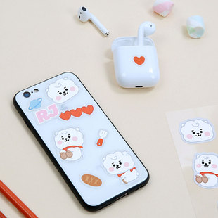 韩国BT21宝宝系列贴纸公仔手账透明索引贴电脑手机卡通装饰贴画