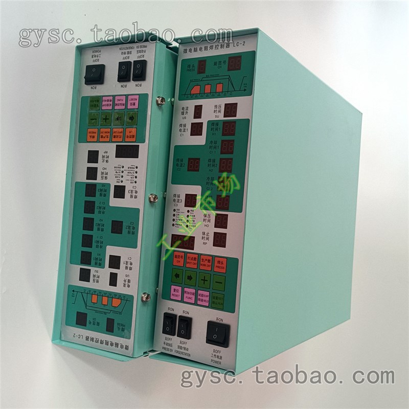 微电脑电阻焊控制器LC-2规范号快速HC-4设置笼网单压气动点对碰焊