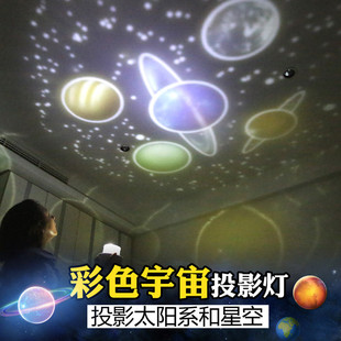 浪漫星空灯投影灯梦幻旋转卧室床头小夜灯女生宿舍满天星星光少女