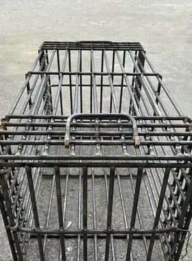 定制款加粗款钢筋托运笼运输笼车载笼8毫米粗钢筋703535狗笼