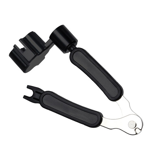 吉他卷弦器上弦剪弦钳拔锥起锥器 三合一 民谣木吉他换弦工具套装