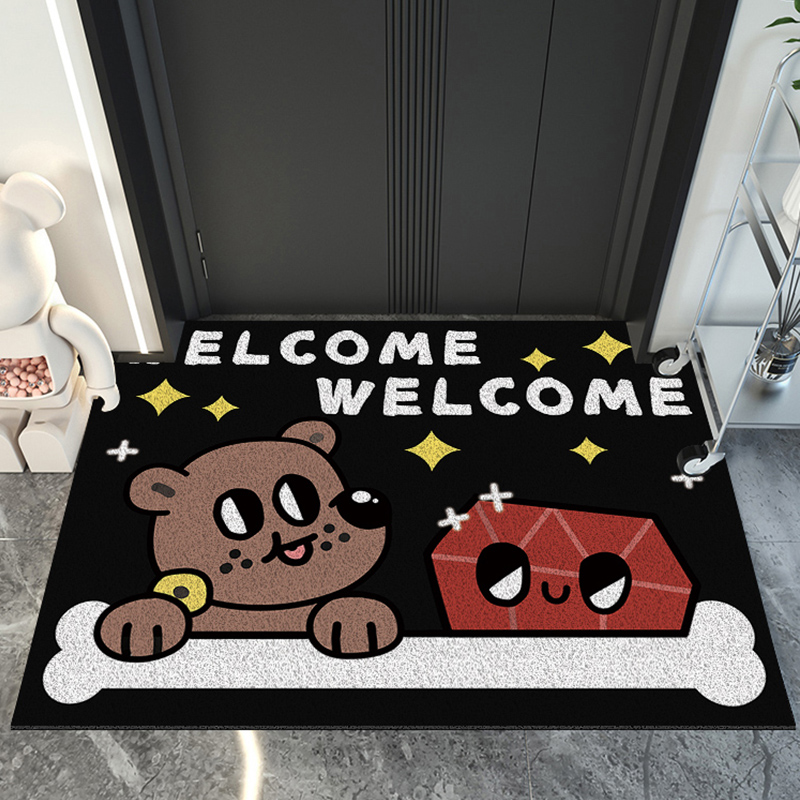 入户门地垫可裁剪丝圈入户玄关脚垫防滑入门地毯门垫进门门口家用