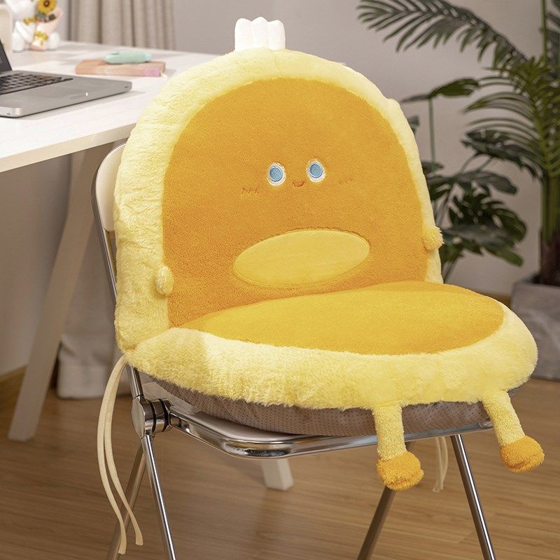 芝士坐垫靠背一体椅子垫护腰办公室久坐屁股宿舍学生冬季防屁股疼,居家布艺,椅垫,淘宝优惠券,粉丝福利购,淘宝优惠卷