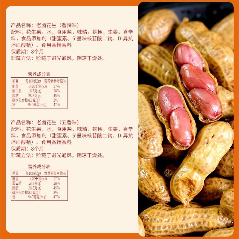 正宗老卤花生五香味小包袋