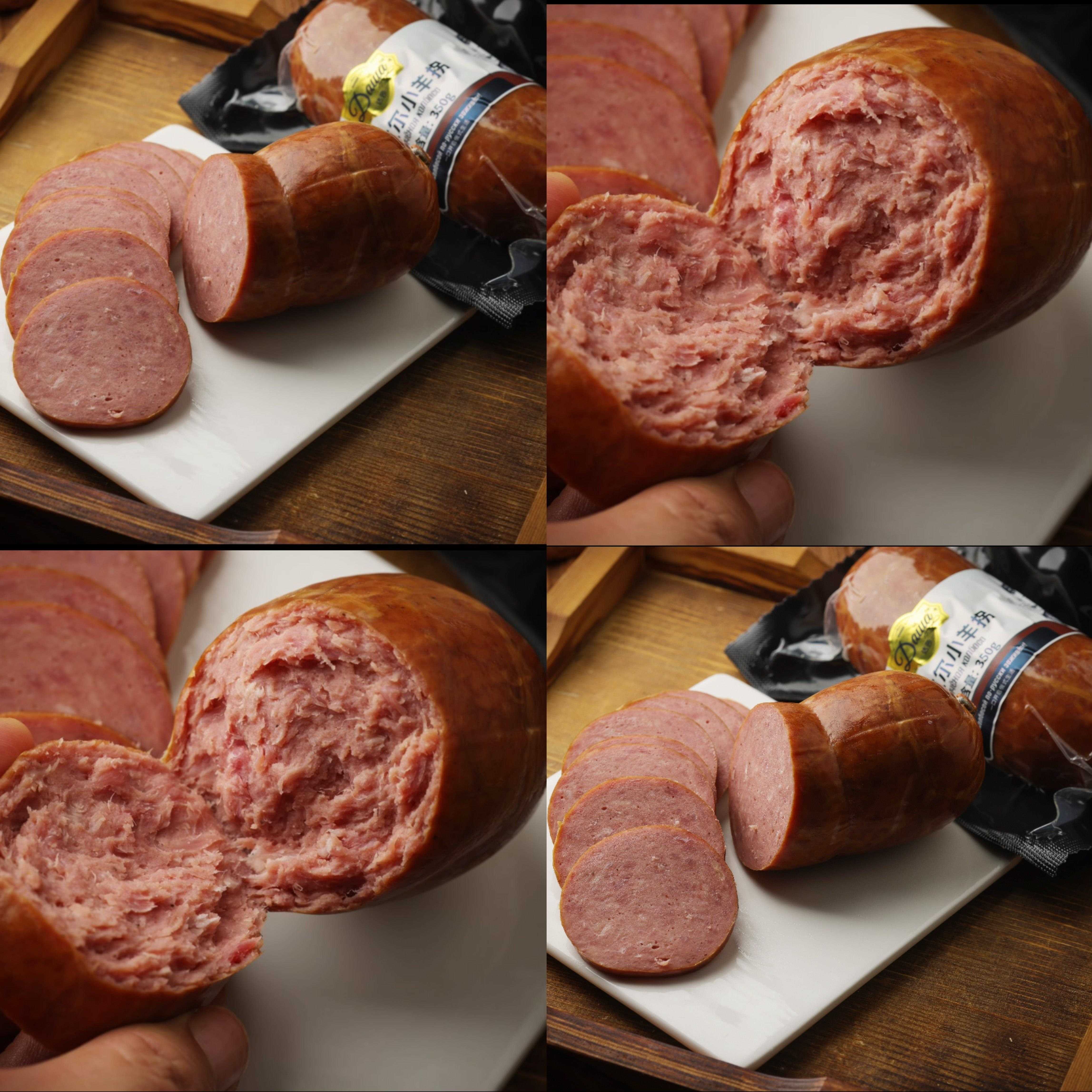 牛筋香肠俄式风味戈力亚牌香肠海参肠鹿肉风味熏肠牛筋肉肠小羊拐