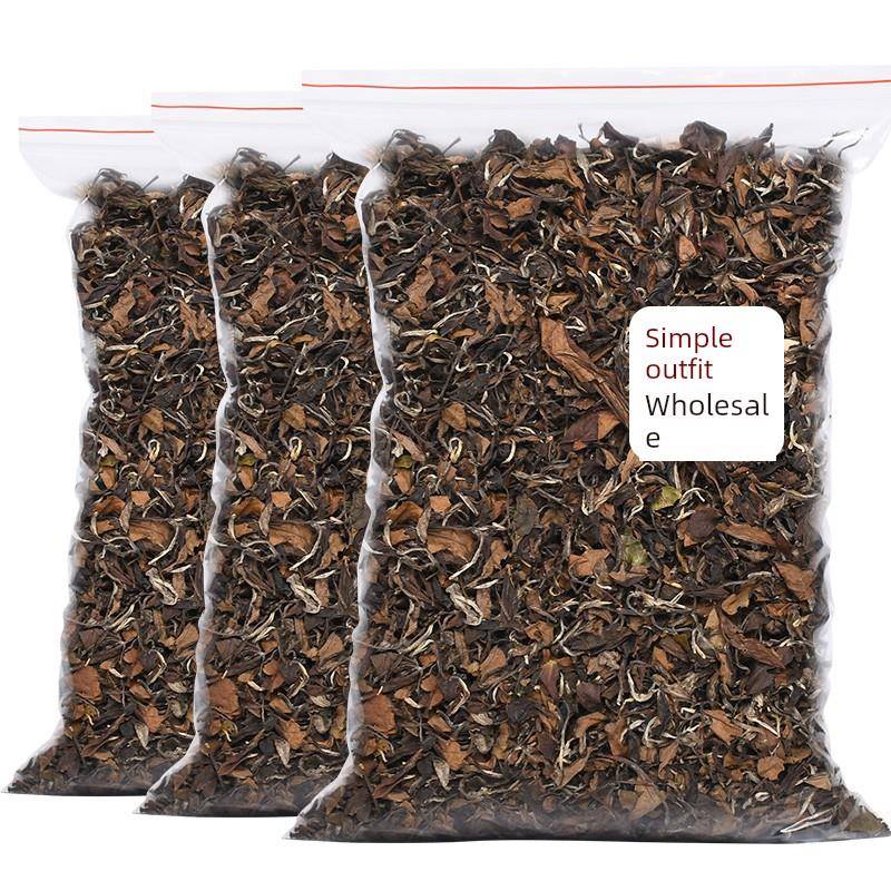 正宗福鼎老白茶一级枣香陈年寿眉散茶2016年500g散装高山日晒茶叶
