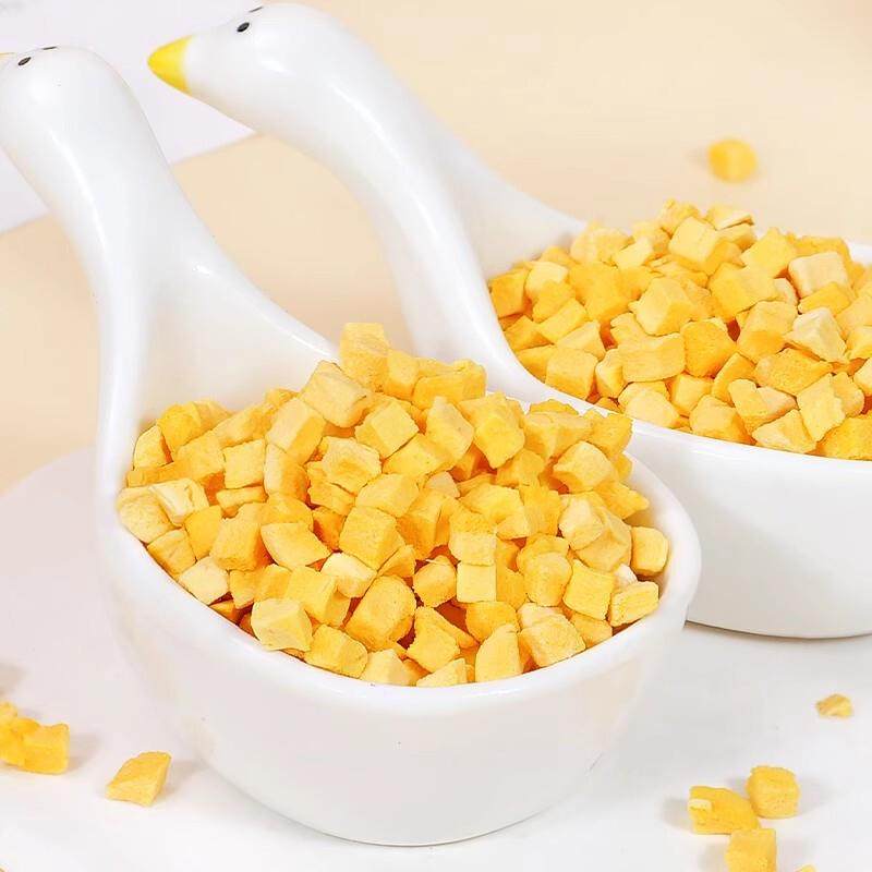 正宗冻干芒果丁碎粒脆烘焙雪花酥专用蛋糕装饰甜品撒料商用水果干