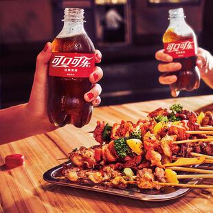 正宗300ml*6瓶无糖可乐雪碧芬达碳酸饮料便携装