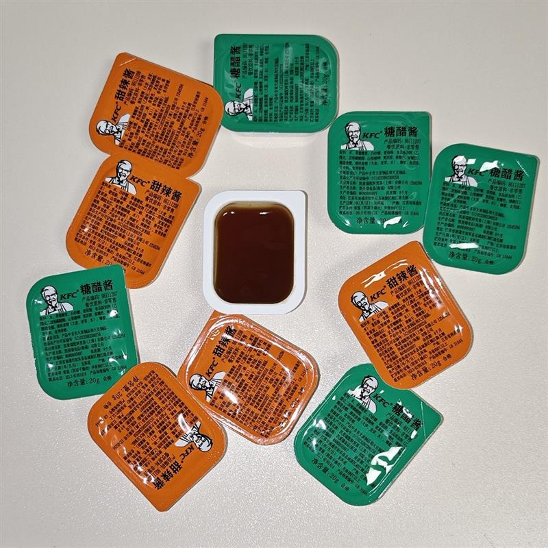 正宗糖醋酱甜辣酱黑椒上校