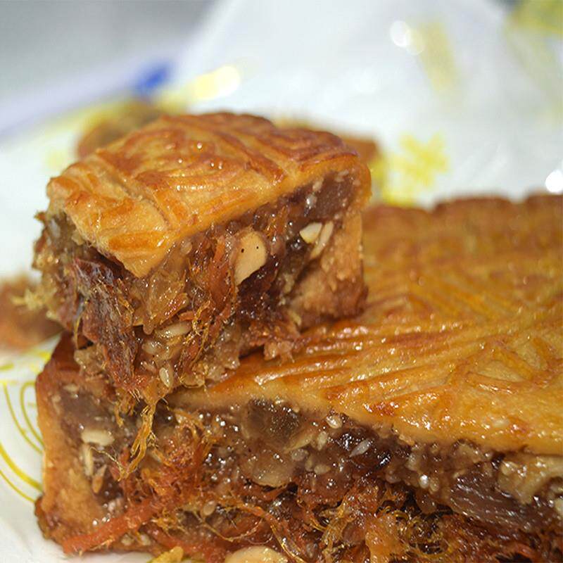 正宗广西合浦月饼五仁叉烧蛋黄莲蓉广式月饼老式大月饼散装五仁金