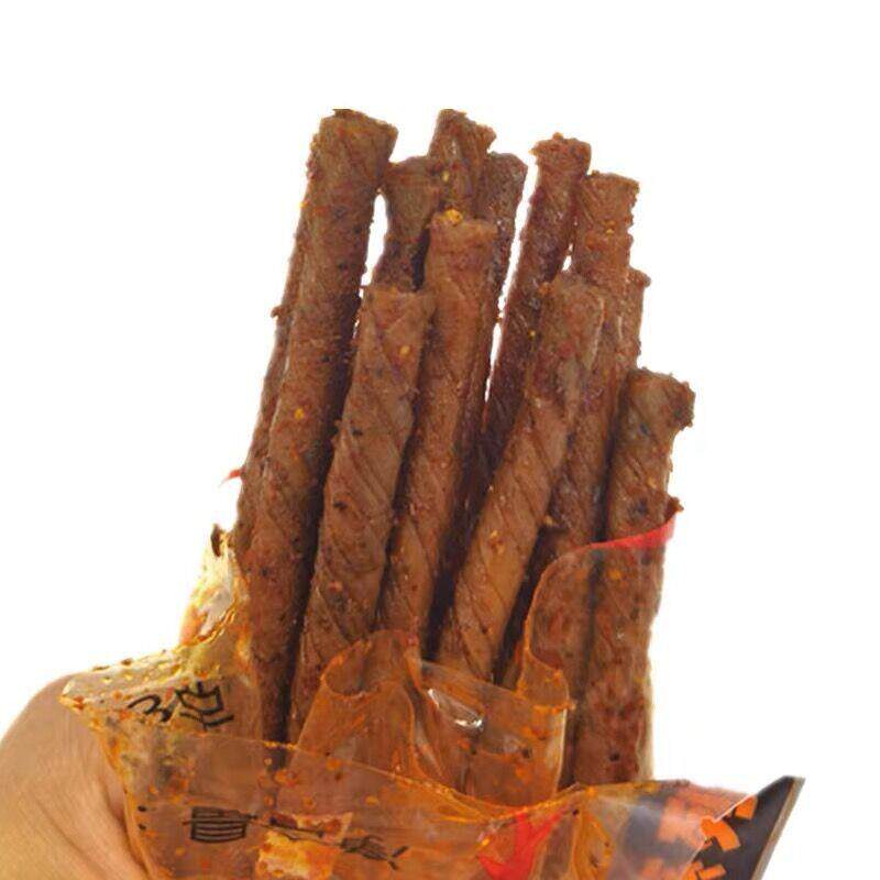 正宗牌周劲松素牛筋麻辣片