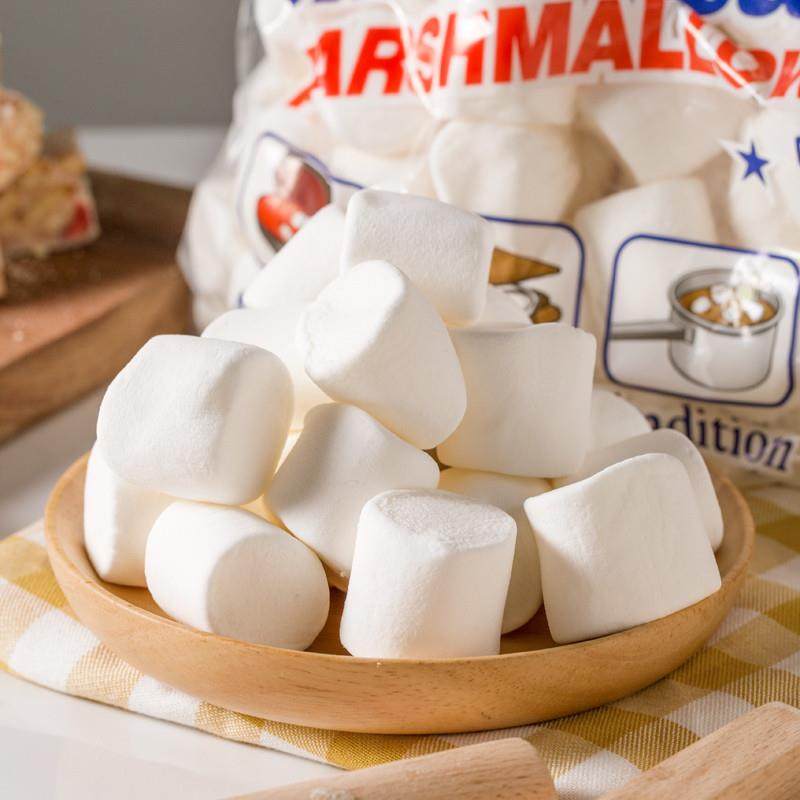 正宗落基山棉花糖美国进口原味1000g牛轧糖雪花酥奶枣烘焙烧烤diy