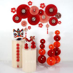 饰布置 新年2025中国小龙年国潮翻花龙拍照道具龙年春节节日葫芦装