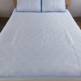 川家尾单夏季超冷感床垫高端凉席枕垫三件套久睡不升温 单双人床