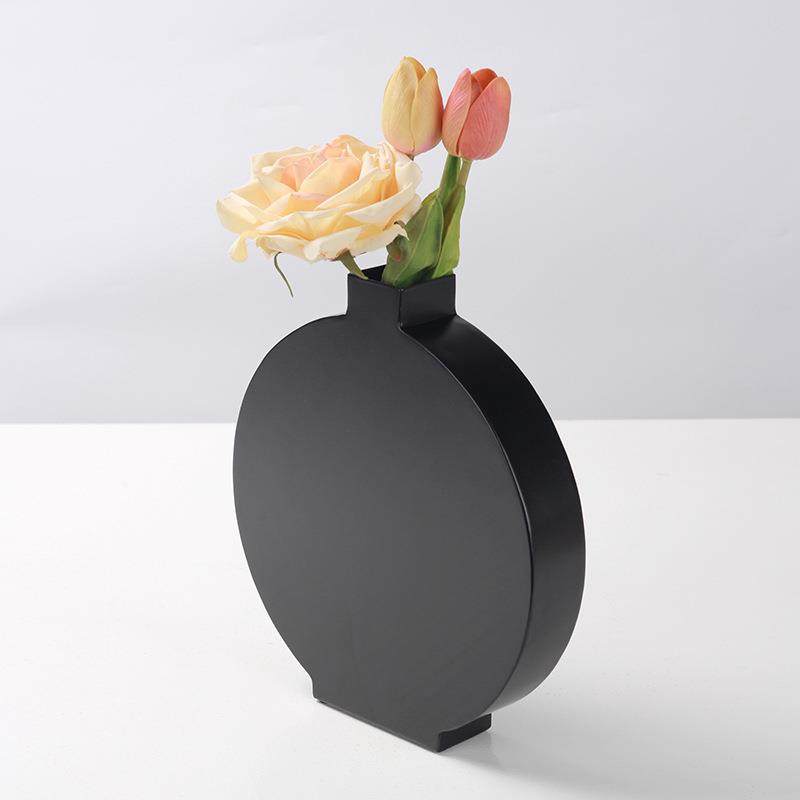 几何圆形花器简约现代家居客厅样板间饰品干花插花瓶软装饰品摆件,机械设备,其他机械设备,淘宝优惠券,粉丝福利购,淘宝优惠卷