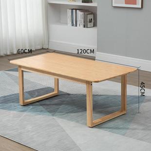 盛臣适老家具颐康中心卧室圆几日式 居家实木双层茶几单层茶几 风格