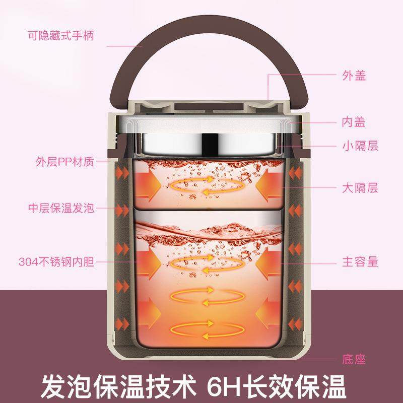 A5L保温饭盒24小时超长保温桶家用上班族大容量学生不锈钢便携便,机械设备,其他机械设备,淘宝优惠券,粉丝福利购,淘宝优惠卷