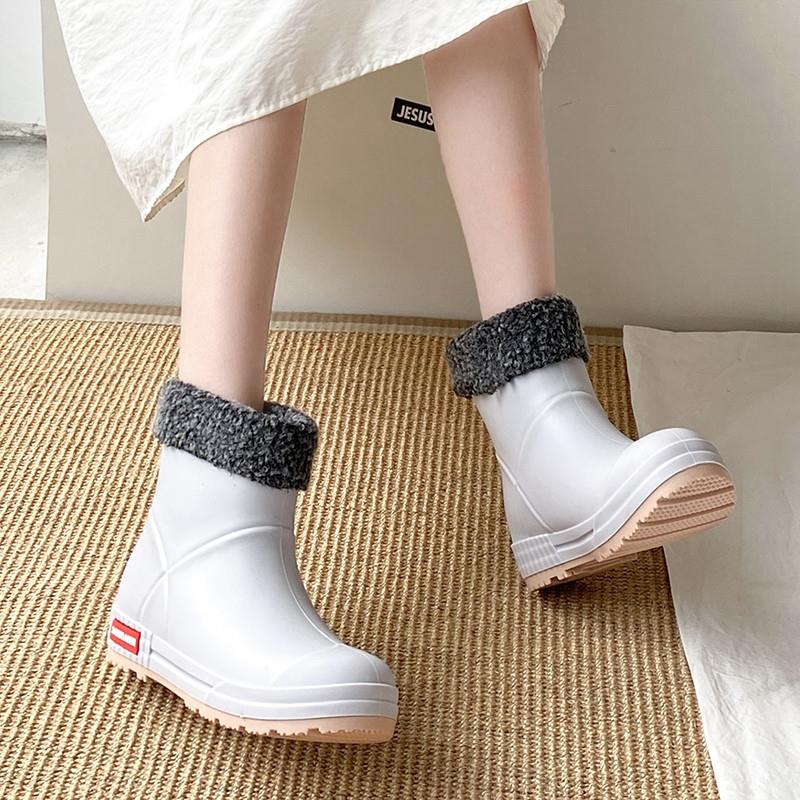 好货雨鞋女时尚款外穿中筒