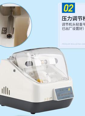 万事达NH900抛光机 镜片自动定时抛光亮 可升降机头眼镜加工设备