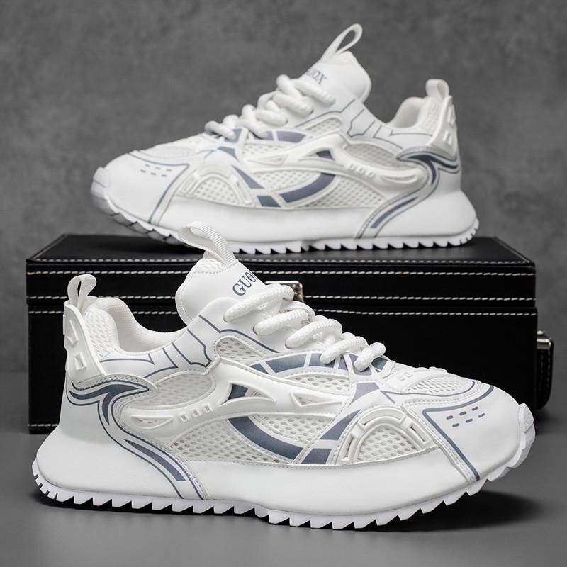 好货欧洲站巴黎潮牌男鞋2026夏季新款网面透气休闲运动鞋男款老爹