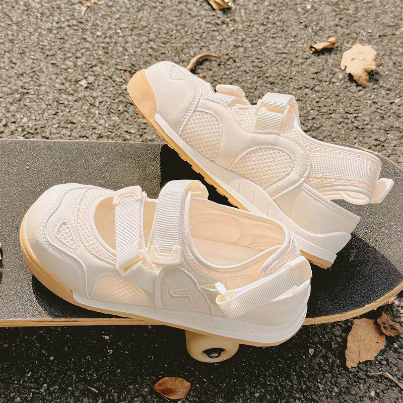 好货夏季女鞋小白鞋女网鞋透气网面镂空百搭配裙子鞋子薄底运动鞋